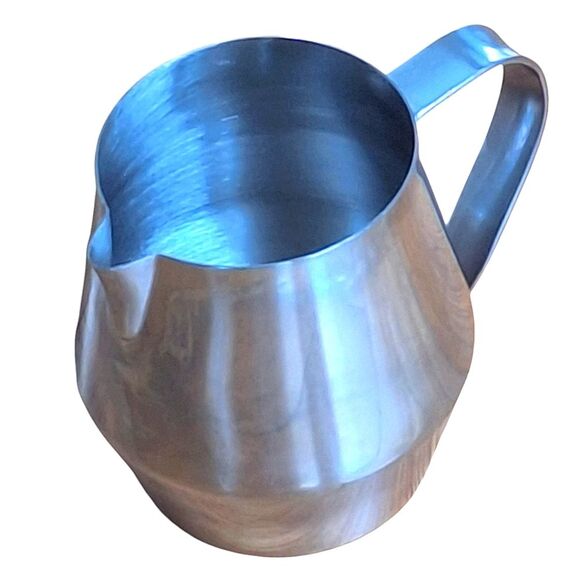 Stainless Steel Coffee Frother Pitcher Creamer Pot Server 16 OZ Milk Frothing - Picture 16 of 16
